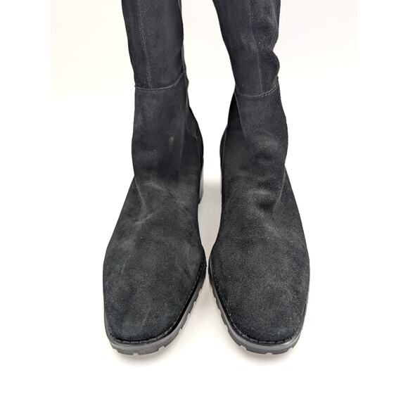 Blondo Starla Waterproof Suede Over-The-Knee Boots Women's Black Size US10M EU41 - Picture 10 of 13